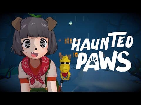 【生放送】いつぞやぶりのゲーム実況に挑む８年目VTuber、その名はぽこピー。【HAUNTED PAWS】