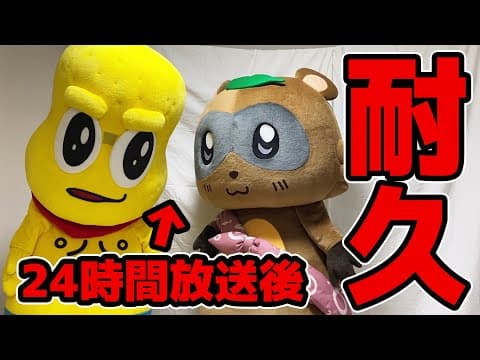 【地獄】24時間生放送終わった後、どっちが体力残ってる？