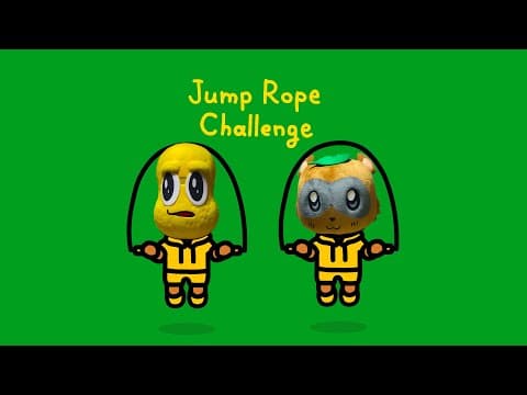 【Vtuber】着ぐるみで縄跳び1000回跳ぶまで終われません！！【jump rope challenge】