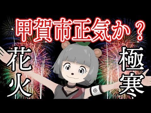 【季節大外れ】冬に花火を見ると夏の気分になれる説 #ぽんぽこ生放送
