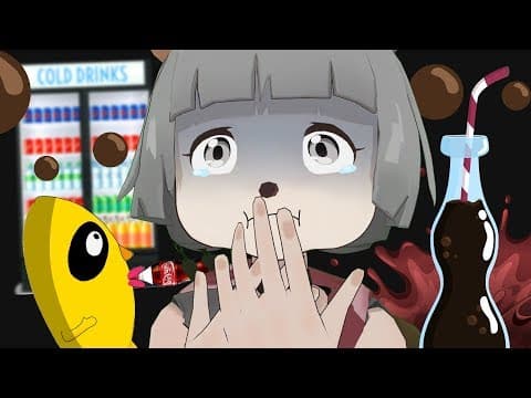 【ASMR】コーラ一気飲みしてゲップせずに今年のゆるキャラを言い切る【イヤホン推奨】