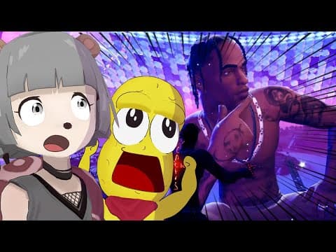 【衝撃】フォートナイト内でバーチャルライブ！？トラヴィス・スコットのライブがヤバすぎたｗｗｗ