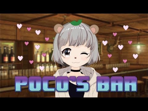 【初出勤♡】 POCO's BAR（ガールズバー）へようこそ