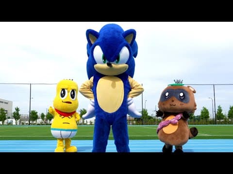「瞬足」履けば音速のソニックにも勝てる説！！！【ソニック30周年】