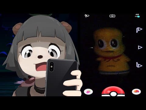 深夜に琵琶湖で散歩してたら新種のポケモンに出会えました。