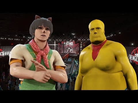 鉄檻デスマッチ ぽんぽこ vs ピーナッツくん